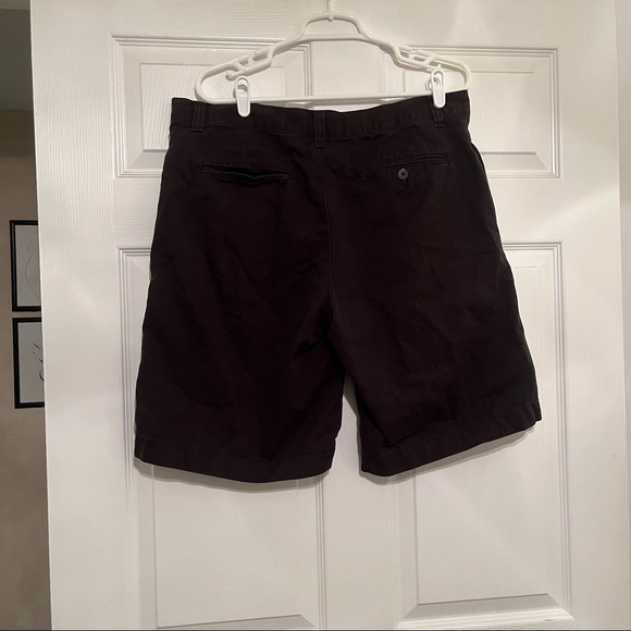 Merona Shorts, Size 36, Black, 10.5” Inseam, 100% Cotton - Picture 3 of 4